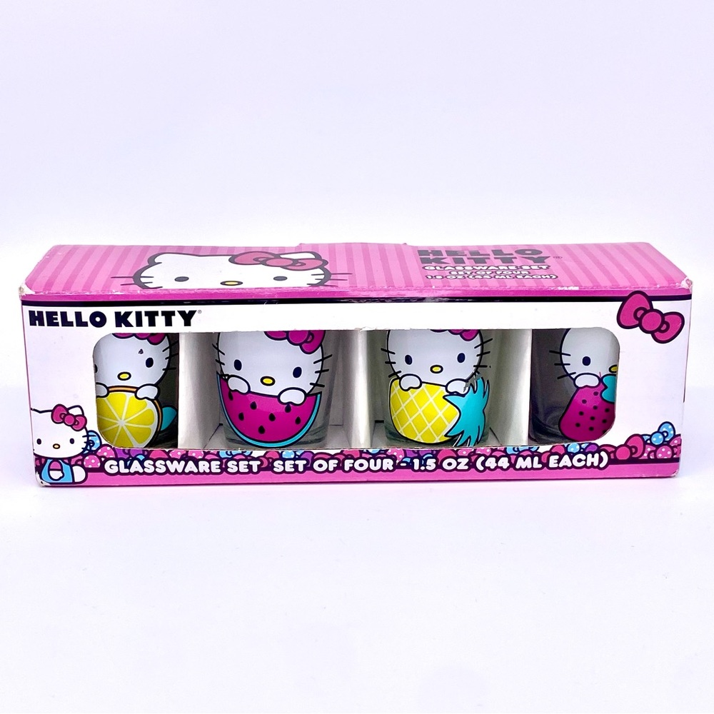 Hello Kitty Glassware Set of Four